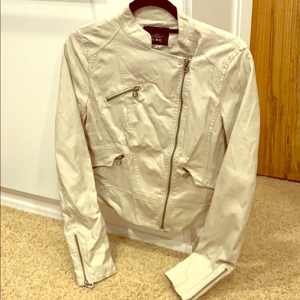 Women’s faux leather jacket